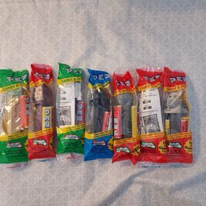 Stars Wars Vtg Pez Dispenser Candy Lot Of 7 Yoda Darth Vader R2-D2 Death Star